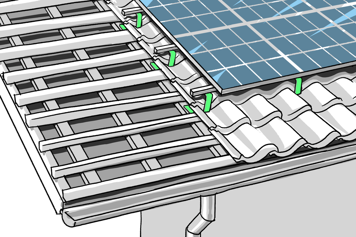 Vorrichtung zum Entfernen von Schneebelag auf PV Solar Modulen [2014] 